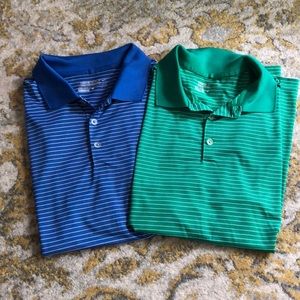 Nike Dri fit golf shirts